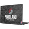 NBA Portland Trail Blazers Dark Rust MacBook Pro 14in (2021-24) Skin