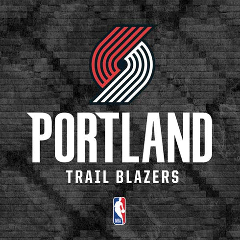 NBA Portland Trail Blazers Dark Rust Moto E5 Play Skin
