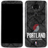 NBA Portland Trail Blazers Dark Rust Moto E5 Plus Skin