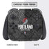 NBA Portland Trail Blazers Dark Rust Nintendo Switch Bundle Skin