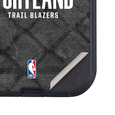 NBA Portland Trail Blazers Dark Rust Otterbox Defender iPhone Skin