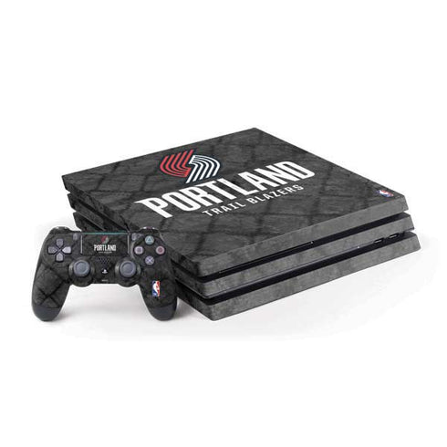 NBA Portland Trail Blazers Dark Rust PS4 Pro Bundle Skin