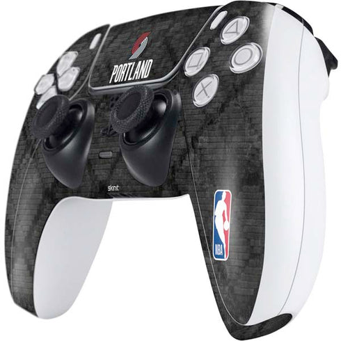 NBA Portland Trail Blazers Dark Rust PS5 Controller Skin