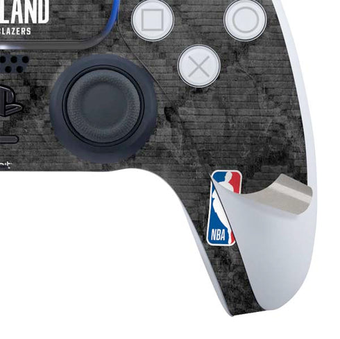 NBA Portland Trail Blazers Dark Rust PS5 Controller Skin
