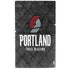NBA Portland Trail Blazers Dark Rust PS5 Slim Disk Console Skin
