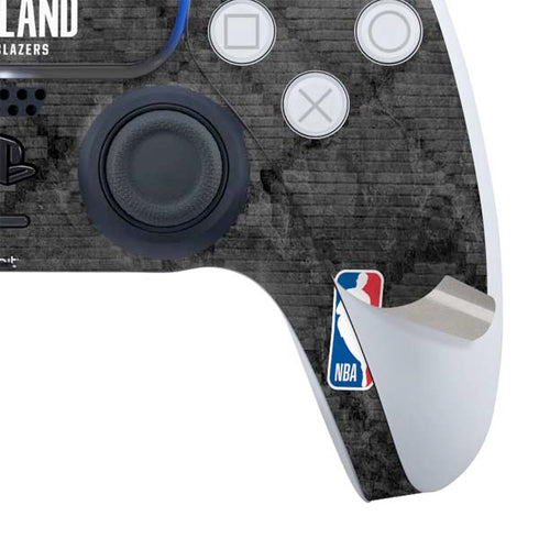 NBA Portland Trail Blazers Dark Rust PS5 Slim Digital Edition Bundle Skin