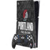 NBA Portland Trail Blazers Dark Rust PS5 Slim Digital Edition Console Skin