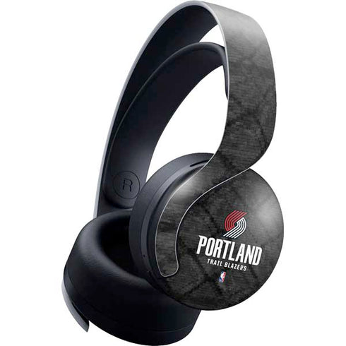 NBA Portland Trail Blazers Dark Rust PULSE 3D Wireless Headset for PS5 Skin