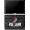NBA Portland Trail Blazers Dark Rust Surface Go Skin