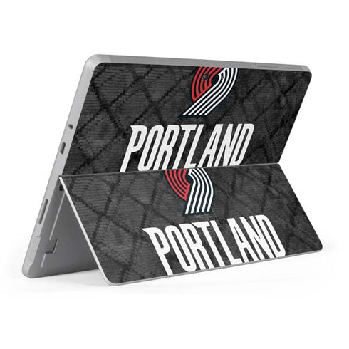 NBA Portland Trail Blazers Dark Rust Surface Go Skin