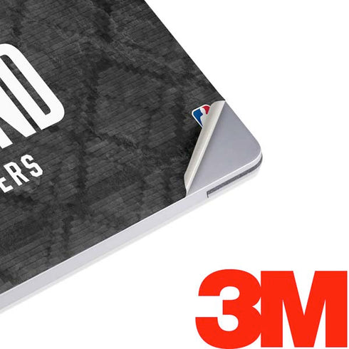 NBA Portland Trail Blazers Dark Rust Surface Laptop 3 13.5in Skin