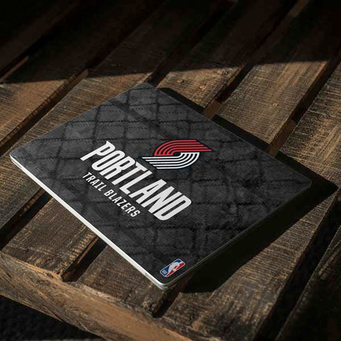 NBA Portland Trail Blazers Dark Rust Surface Laptop 3 13.5in Skin
