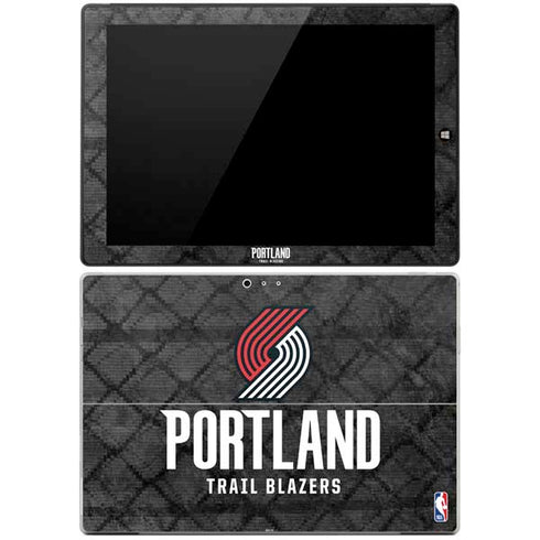 NBA Portland Trail Blazers Dark Rust Surface Pro 3 Skin