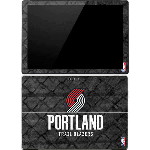 NBA Portland Trail Blazers Dark Rust Surface Pro 4 Skin