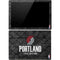 NBA Portland Trail Blazers Dark Rust Surface Pro 4 Skin