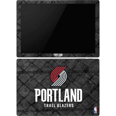 NBA Portland Trail Blazers Dark Rust Surface Pro 6 Skin