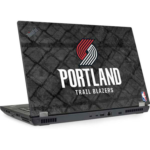 NBA Portland Trail Blazers Dark Rust Lenovo ThinkPad Skin