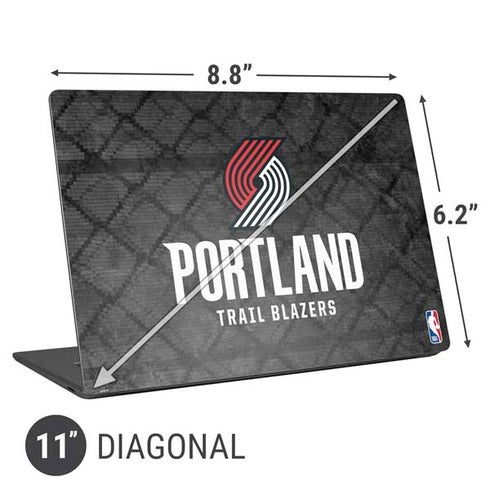 NBA Portland Trail Blazers Dark Rust Universal Laptop 11in (8.8 x 6.2in) Skin
