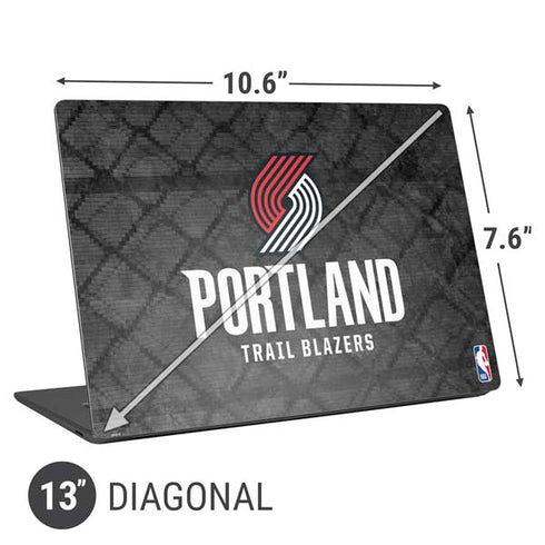 NBA Portland Trail Blazers Dark Rust Universal Laptop 13in (10.6 x 7.6in) Skin