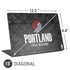 NBA Portland Trail Blazers Dark Rust Universal Laptop 15in (12.2 x 8.8in) Skin