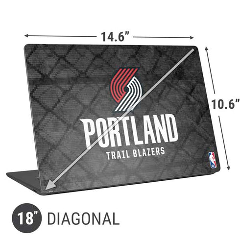 NBA Portland Trail Blazers Dark Rust Universal Laptop 18in (14.6 x 10.6in) Skin