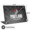 NBA Portland Trail Blazers Dark Rust Universal Laptop 18in (14.6 x 10.6in) Skin