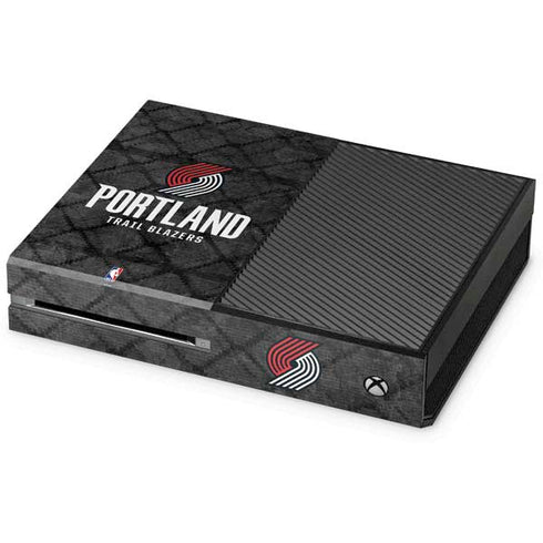 NBA Portland Trail Blazers Dark Rust Xbox One Console Skin