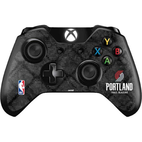 NBA Portland Trail Blazers Dark Rust Xbox One Controller Skin