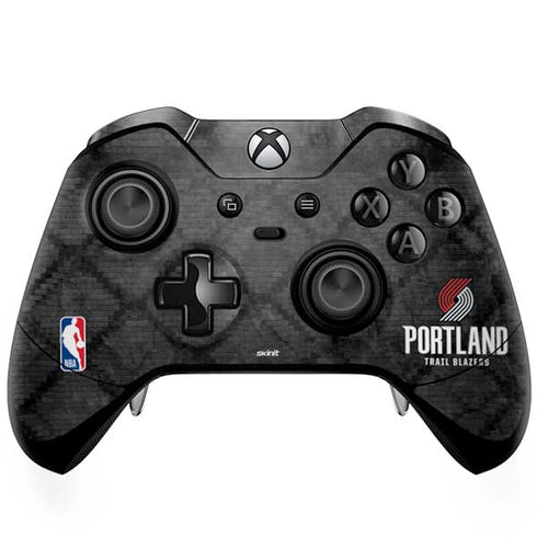 NBA Portland Trail Blazers Dark Rust Xbox One Elite Controller Skin