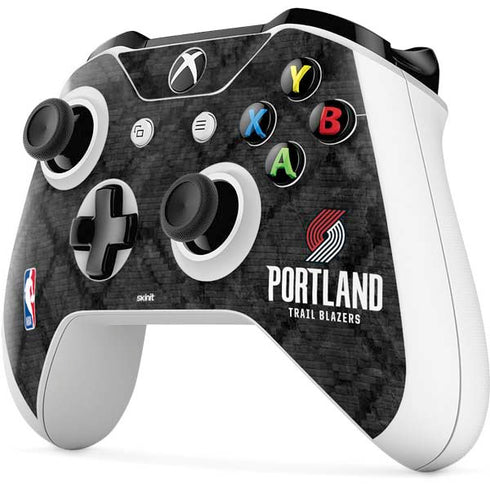 NBA Portland Trail Blazers Dark Rust Xbox One S Controller Skin