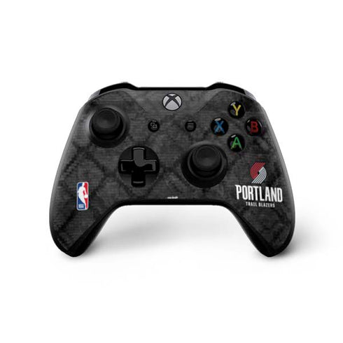 NBA Portland Trail Blazers Dark Rust Xbox One X Controller Skin
