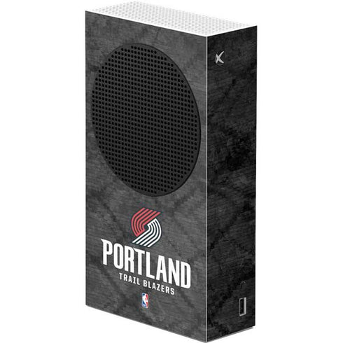NBA Portland Trail Blazers Dark Rust Xbox Series S Console Skin