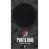 NBA Portland Trail Blazers Dark Rust Xbox Series S Console Skin