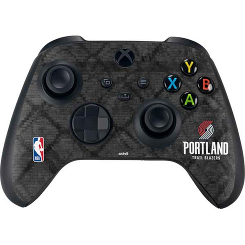 NBA Portland Trail Blazers Dark Rust Xbox Series X Controller Skin