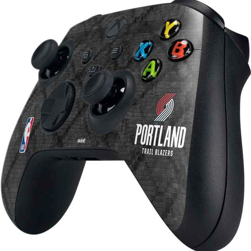 NBA Portland Trail Blazers Dark Rust Xbox Series X Controller Skin