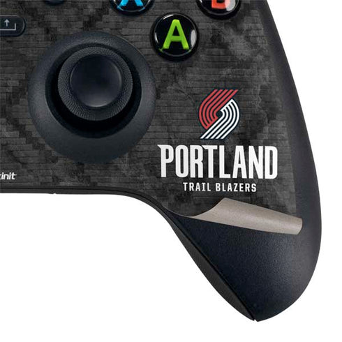 NBA Portland Trail Blazers Dark Rust Xbox Series X Controller Skin