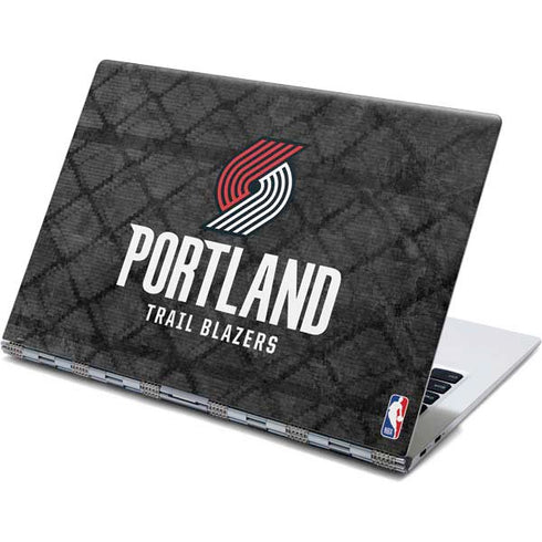 NBA Portland Trail Blazers Dark Rust Yoga 910 2-in-1 14in Touch-Screen Skin