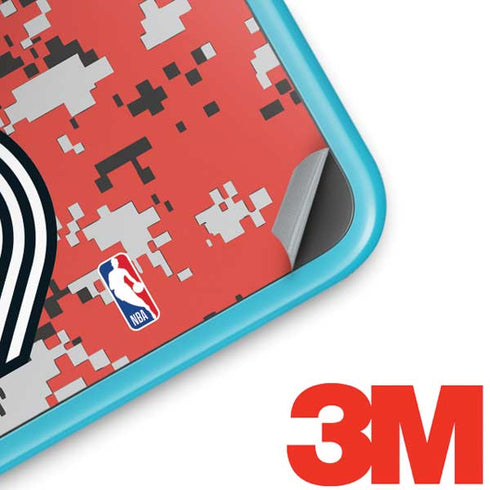 NBA Portland Trail Blazers Digi Camo Nintendo 2DS XL (2017) Skin
