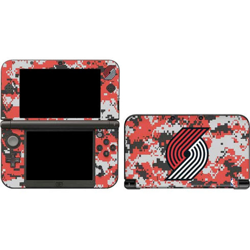 NBA Portland Trail Blazers Digi Camo 3DS XL 2015 Skin