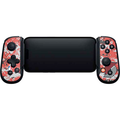 NBA Portland Trail Blazers Digi Camo Backbone One for iPhone Game Controller Skin