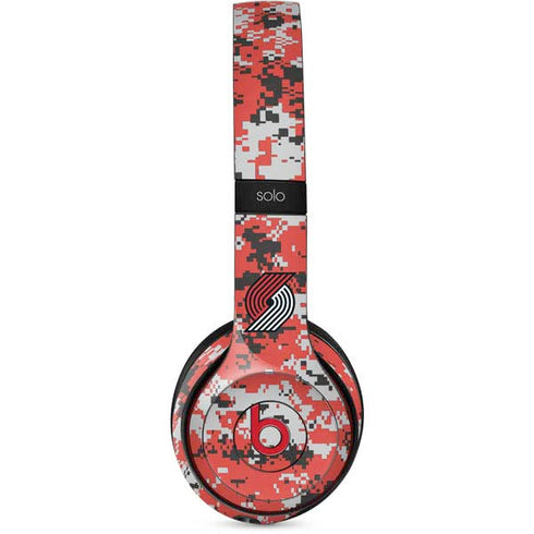 NBA Portland Trail Blazers Digi Camo Beats Solo 2 Wireless Skin