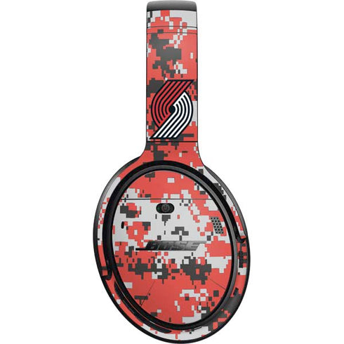 NBA Portland Trail Blazers Digi Camo Bose QuietComfort 35 II Headphones Skin