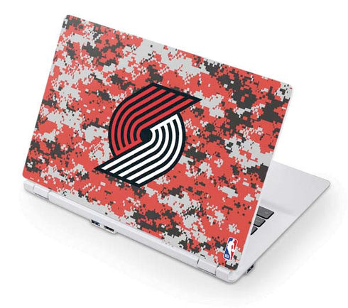 NBA Portland Trail Blazers Digi Camo Acer Chromebook Skin