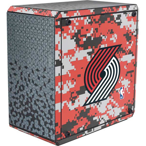 NBA Portland Trail Blazers Digi Camo Cooler Master MasterBox Q300L Mini Tower Skin