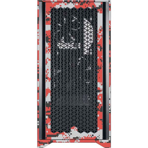 NBA Portland Trail Blazers Digi Camo Corsair 4000D Tempered Glass Mid-Tower ATX Case Skin