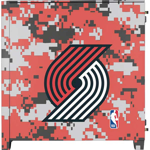 NBA Portland Trail Blazers Digi Camo Corsair 4000D Tempered Glass Mid-Tower ATX Case Skin