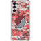 NBA Portland Trail Blazers Digi Camo Galaxy A14 5G Clear Case