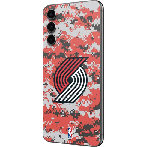 NBA Portland Trail Blazers Digi Camo Galaxy A14 5G Skin