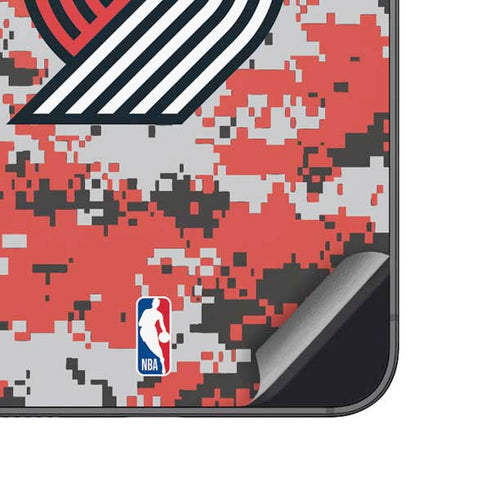 NBA Portland Trail Blazers Digi Camo Galaxy A14 5G Skin