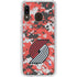 NBA Portland Trail Blazers Digi Camo Galaxy A20 Clear Case